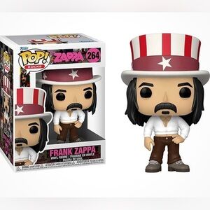 Funko Pop! Rocks, Frank Zappa Rock Musician Vinyl Figure # (264)